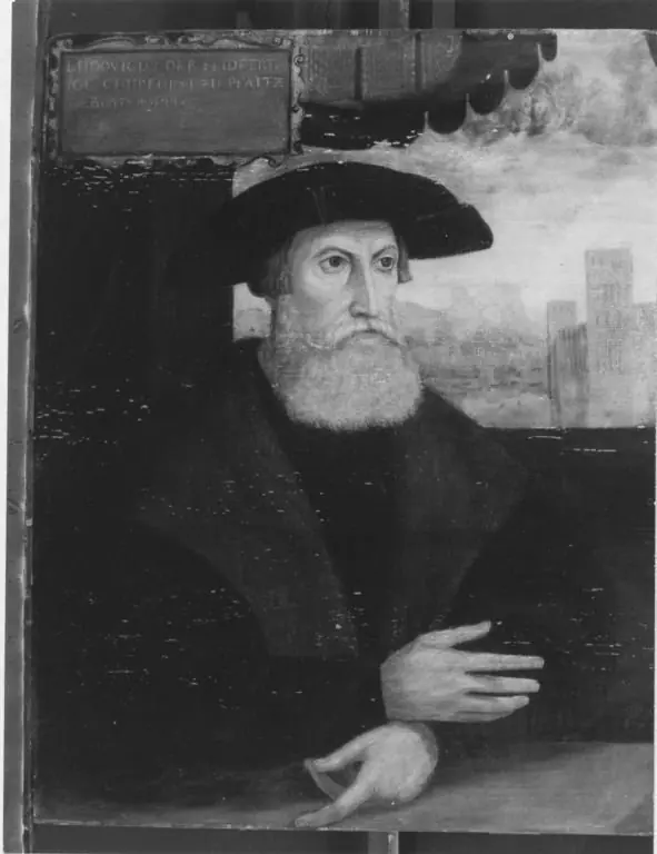 Portrait of Elector Ludwig V von der Pfalz, the Peacefull