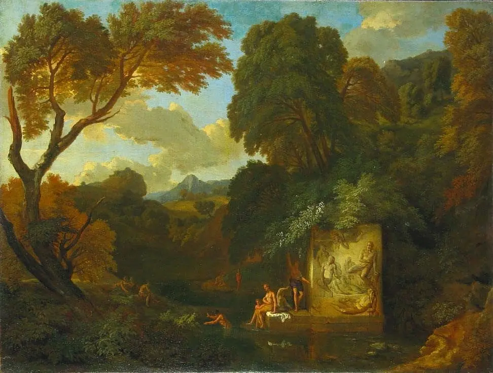 Landscape with a Fountain