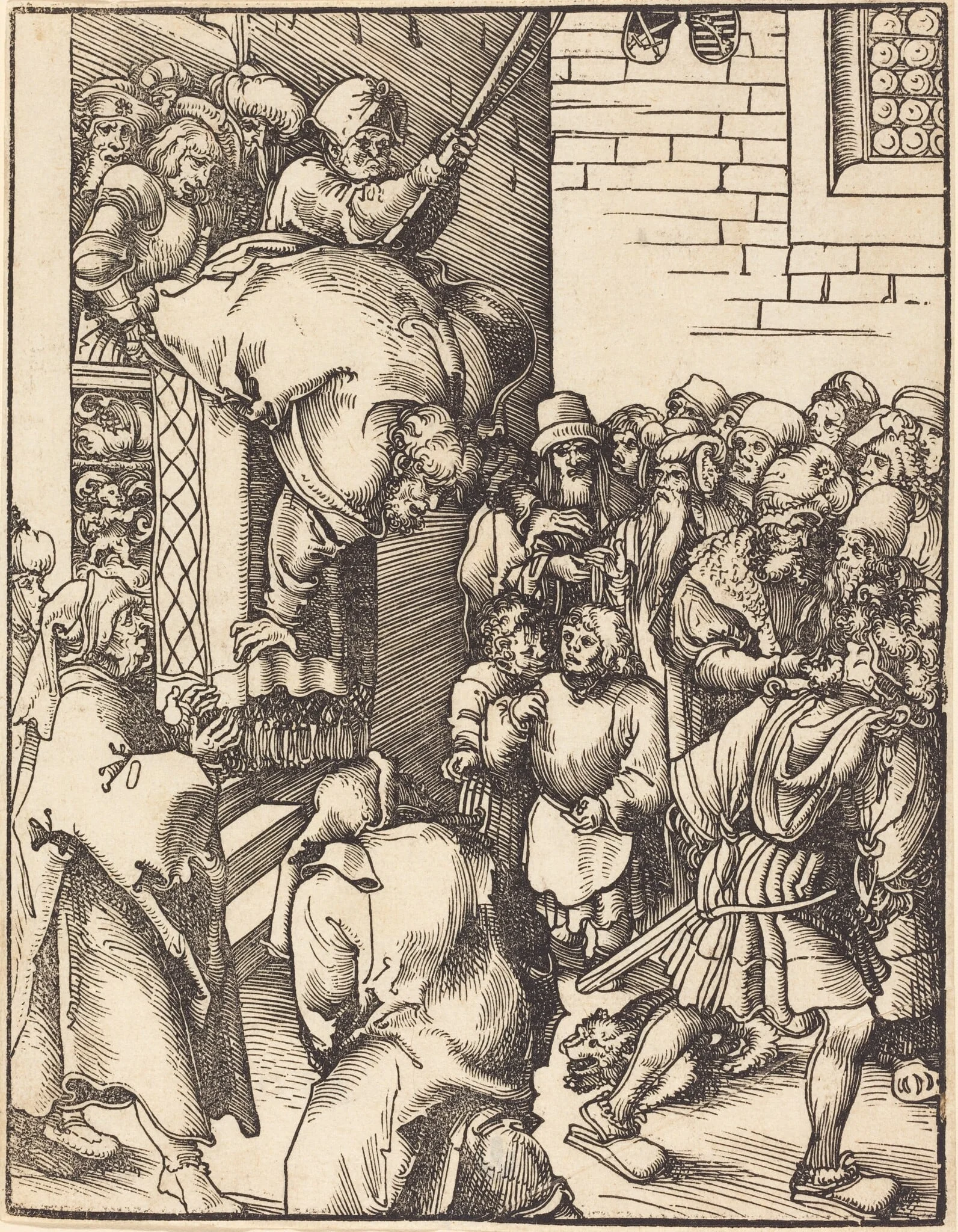 Saint James the Less, by Lucas Cranach the Elder, ink, 1512