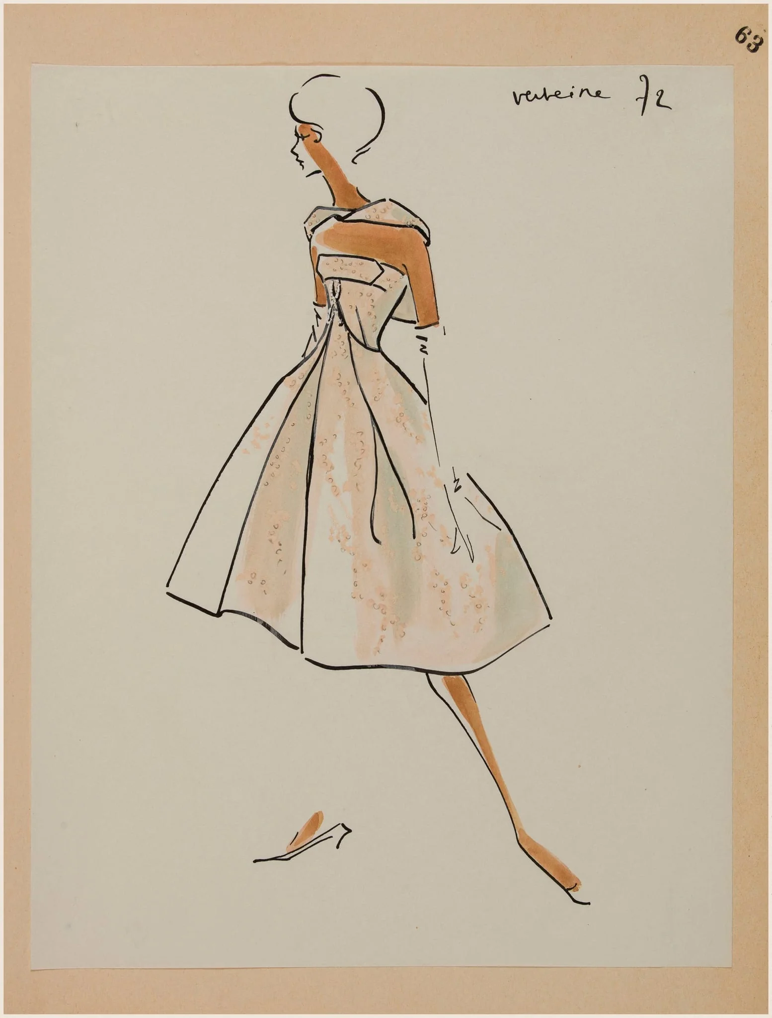 Verveine, by Carven, 1958