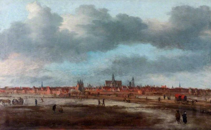 View of Haarlem, by Allart van Everdingen, oil