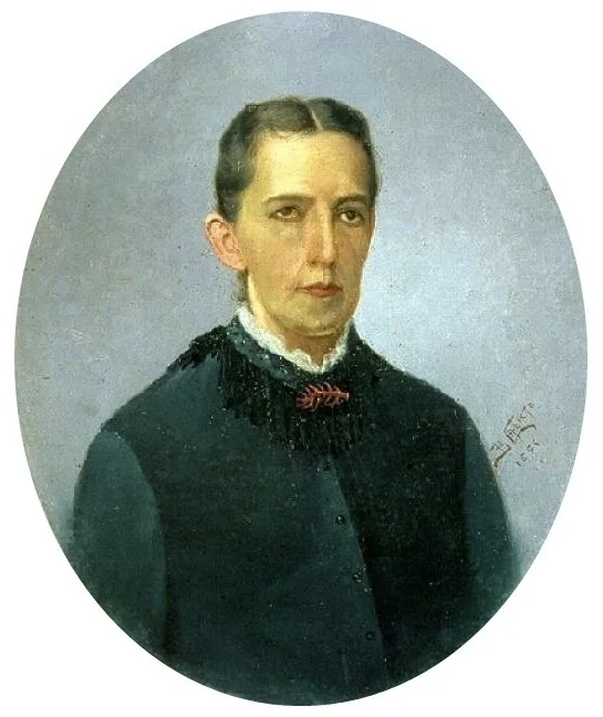 Portrait of Maria Luiza de Almeida Moraes, by Benedito Calixto, oil, 1898
