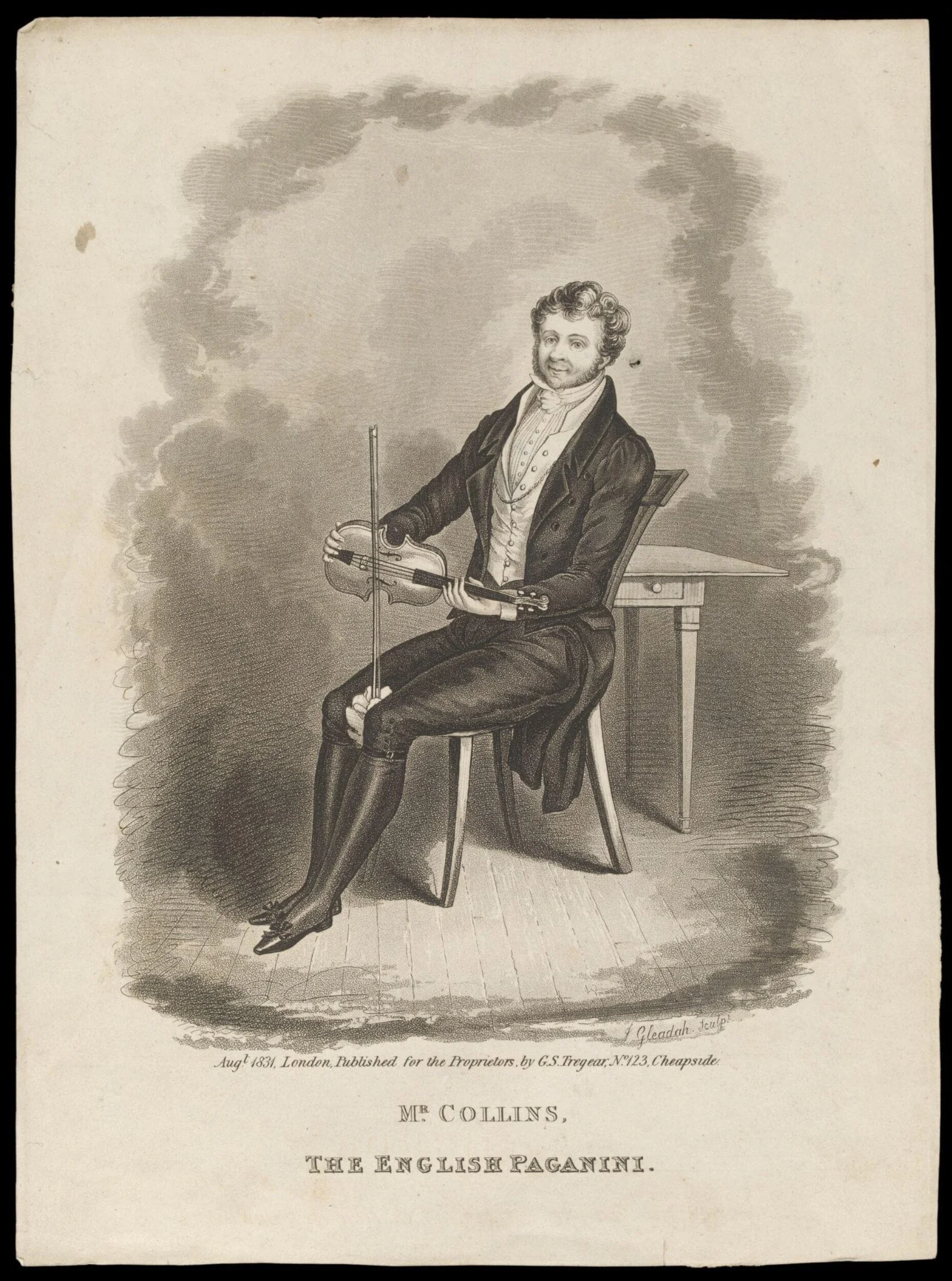 H Beard Print Collection, by Joshua Gleadah, 1831