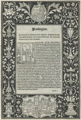 A White Line Border with Two Cartouches: "A Satyr Sacrificing a Ram," and "The Choice of Hercules"