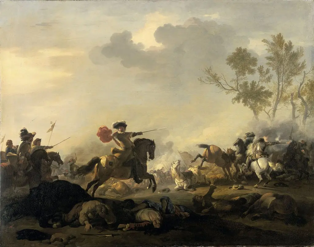 Cavalry attack