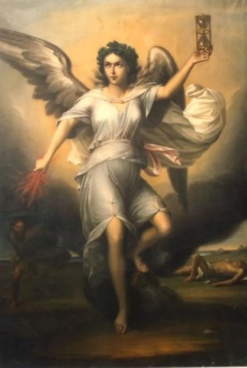 Nemesis, zeița răzbunării, by Gheorghe Tattarescu, unspecified, 1853