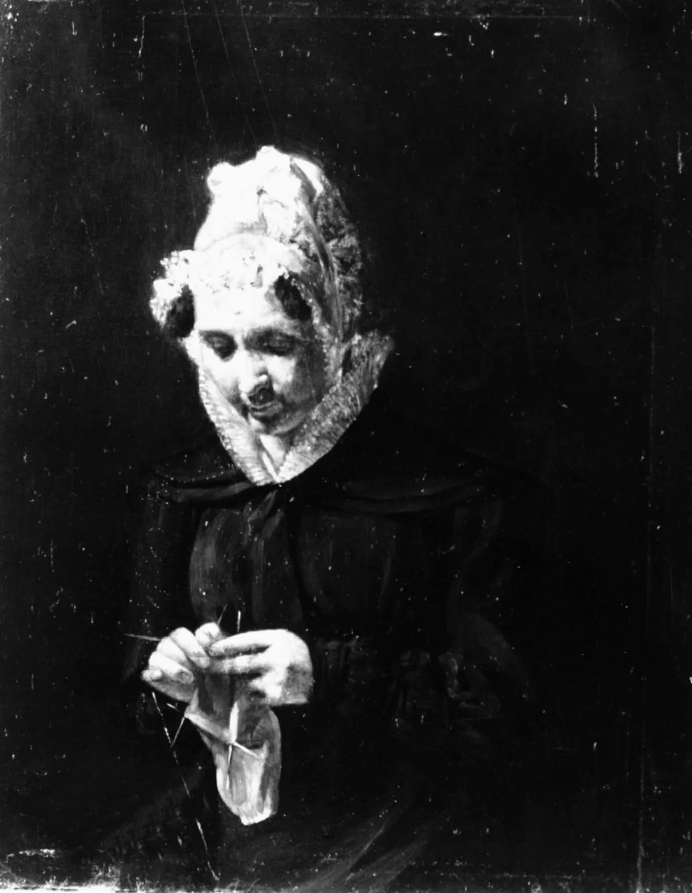 Madame Bellay, mère du peintre., by Unknown, unspecified, 1850