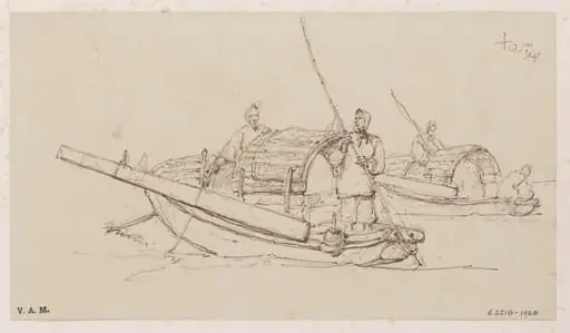 Two Tanka boats