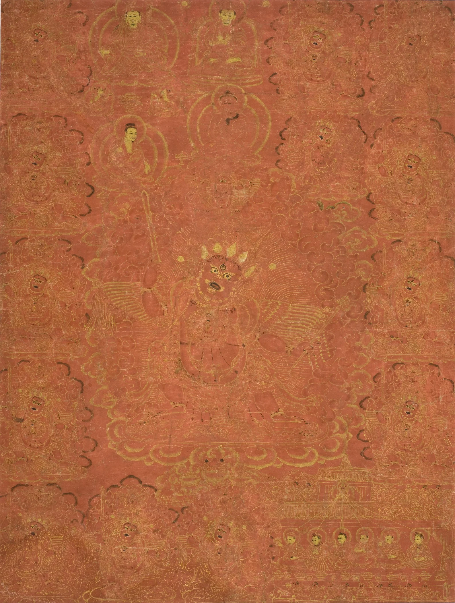 Garuda-Feathered Hayagriva, by Unknown, unspecified, 1800