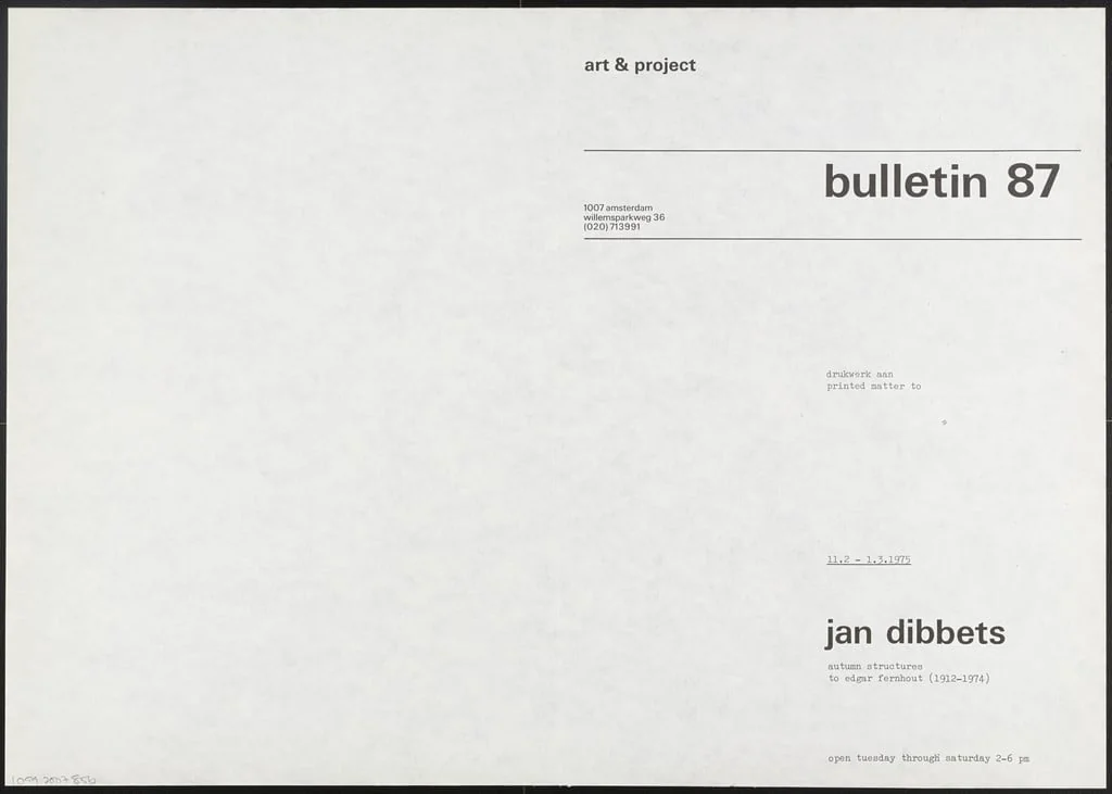Untitled, by Carl Andre, 1975
