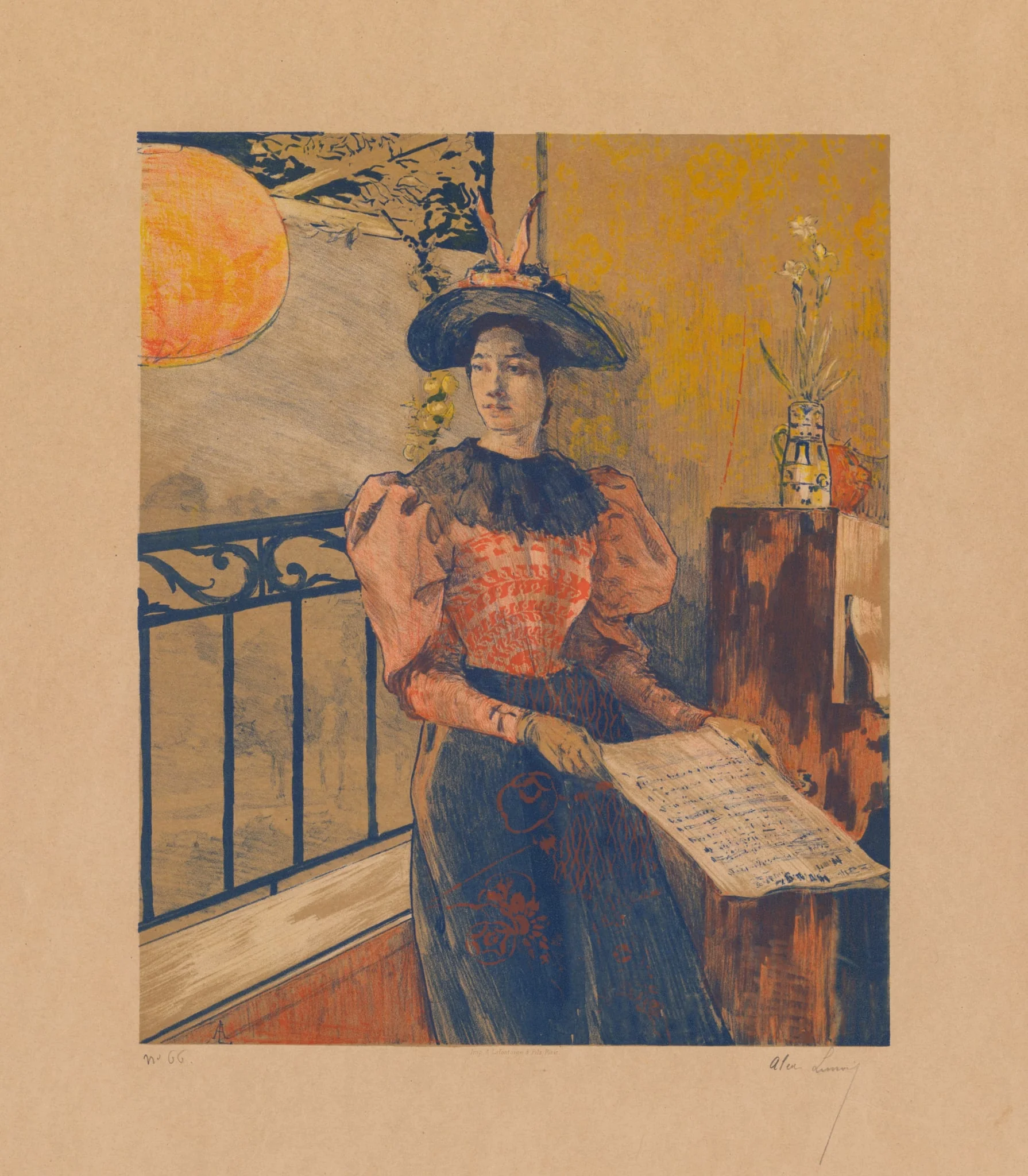 L’Illumination, by Alexandre Lunois, 1893