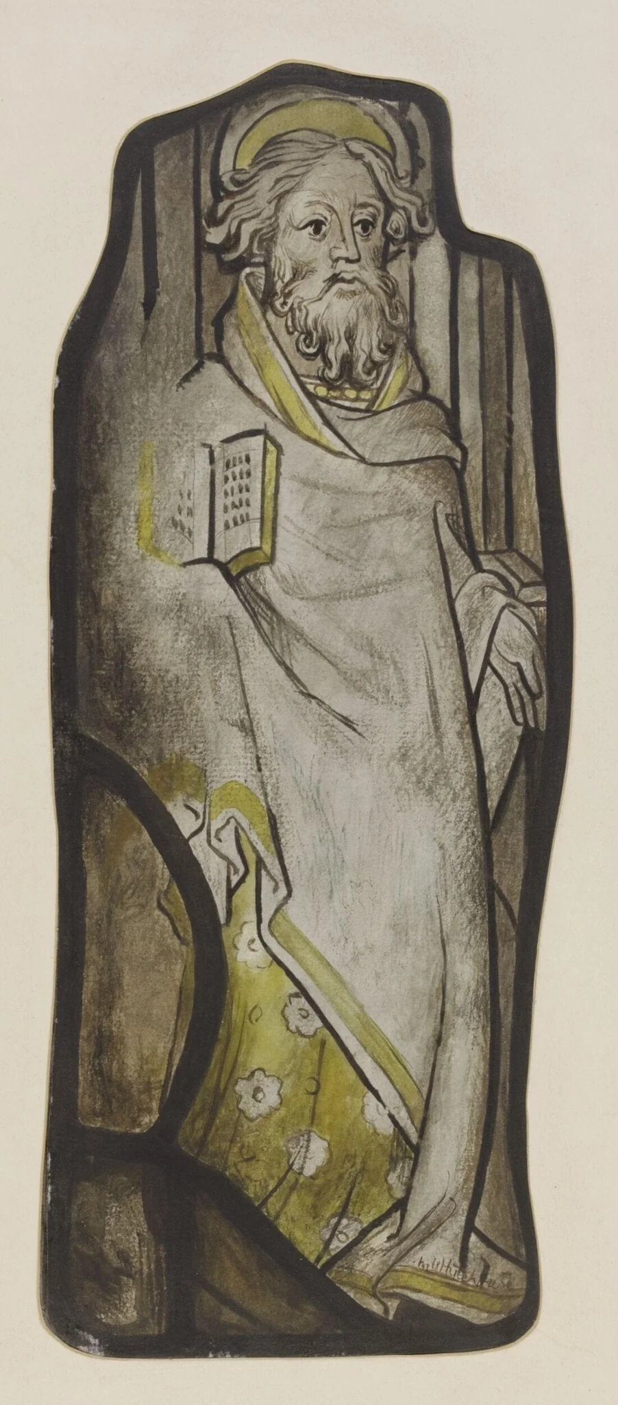 Untitled, by Unknown, watercolor, 1400