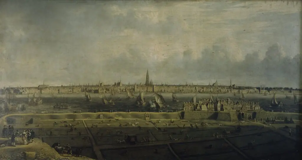 The Antwerp Waterfront and a part of the Vlaams Hoofd