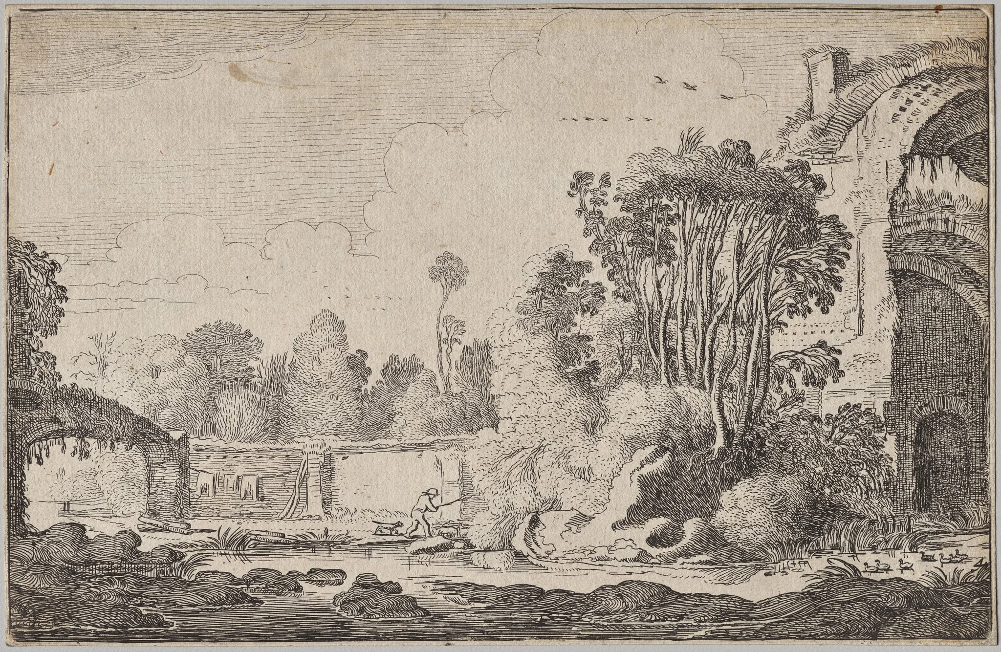 Landscapes, part III: Roman Ruins in Wooded Surroundings