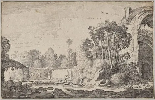 Landscapes, part III: Roman Ruins in Wooded Surroundings