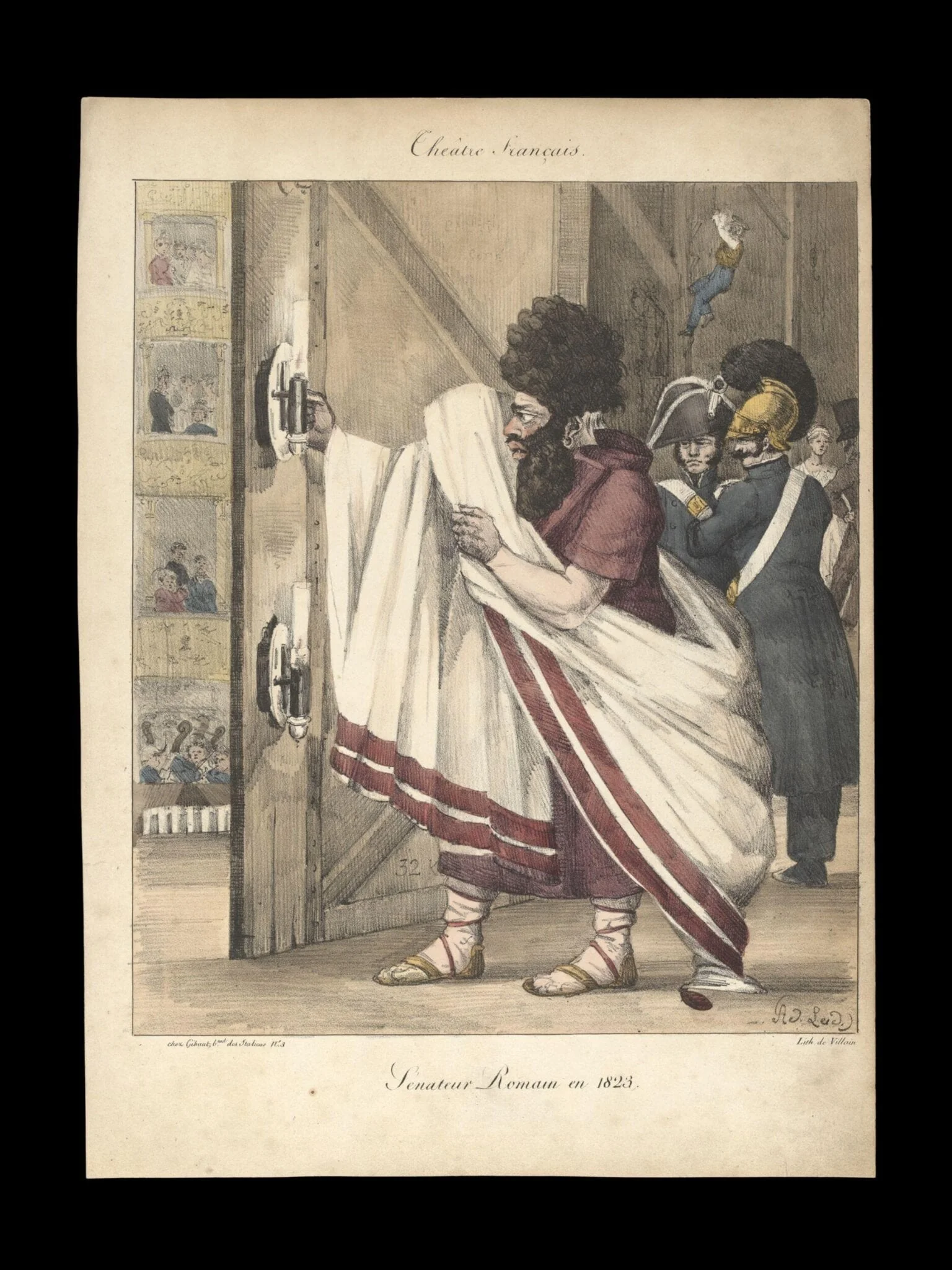 H Beard Print Collection, by Villain, 1850