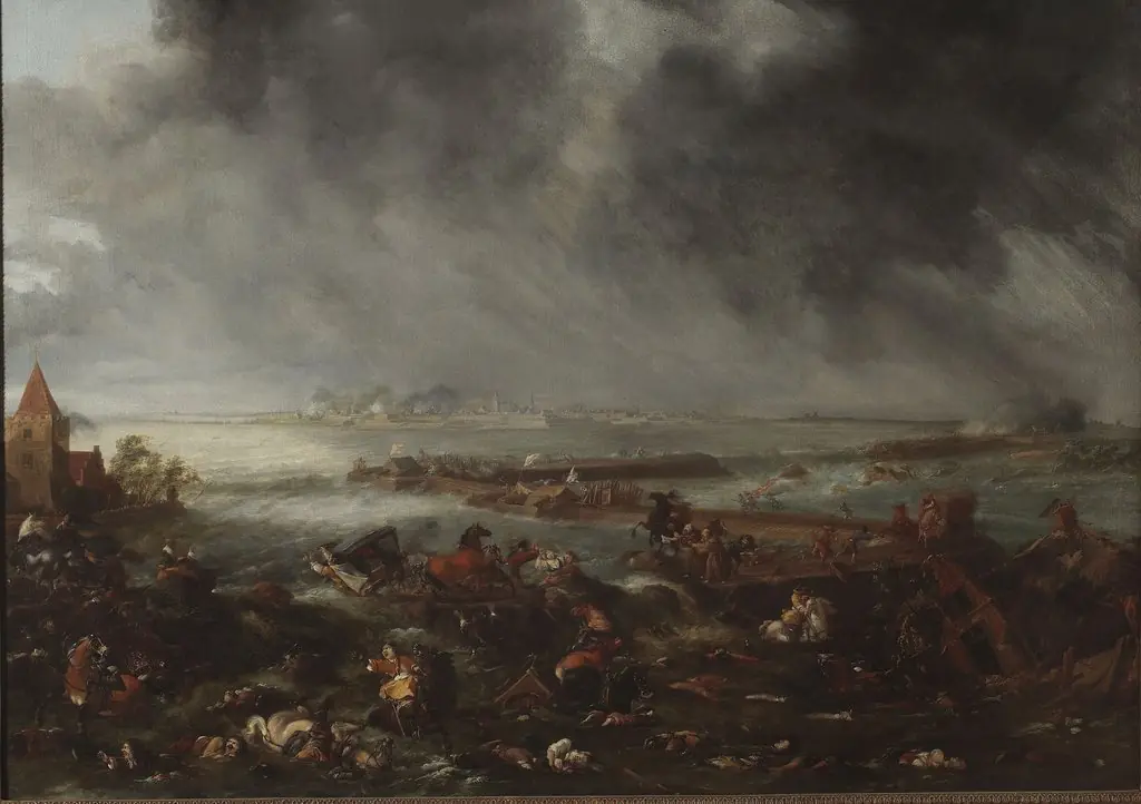 Siege of Groeningen by Christian Bernard von Galen, bishop of Munster