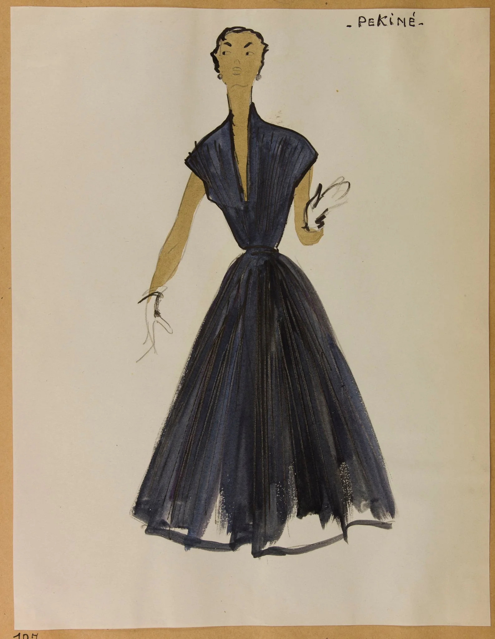 Pékiné, by Marie-Louise Carven, 1952