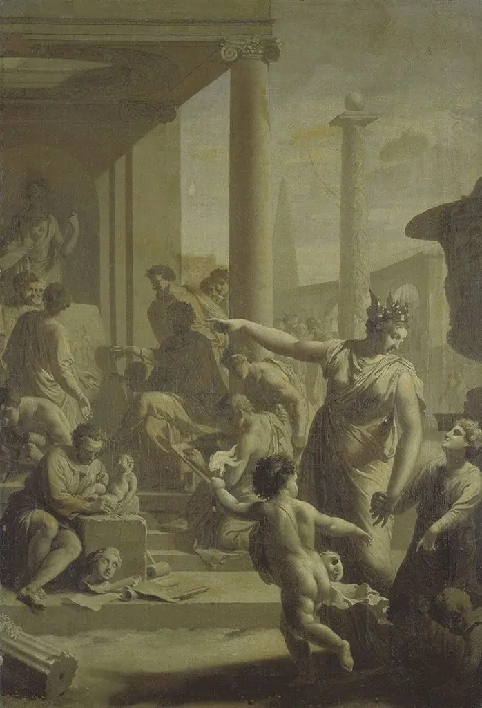 Allegorie op de schilderkunst