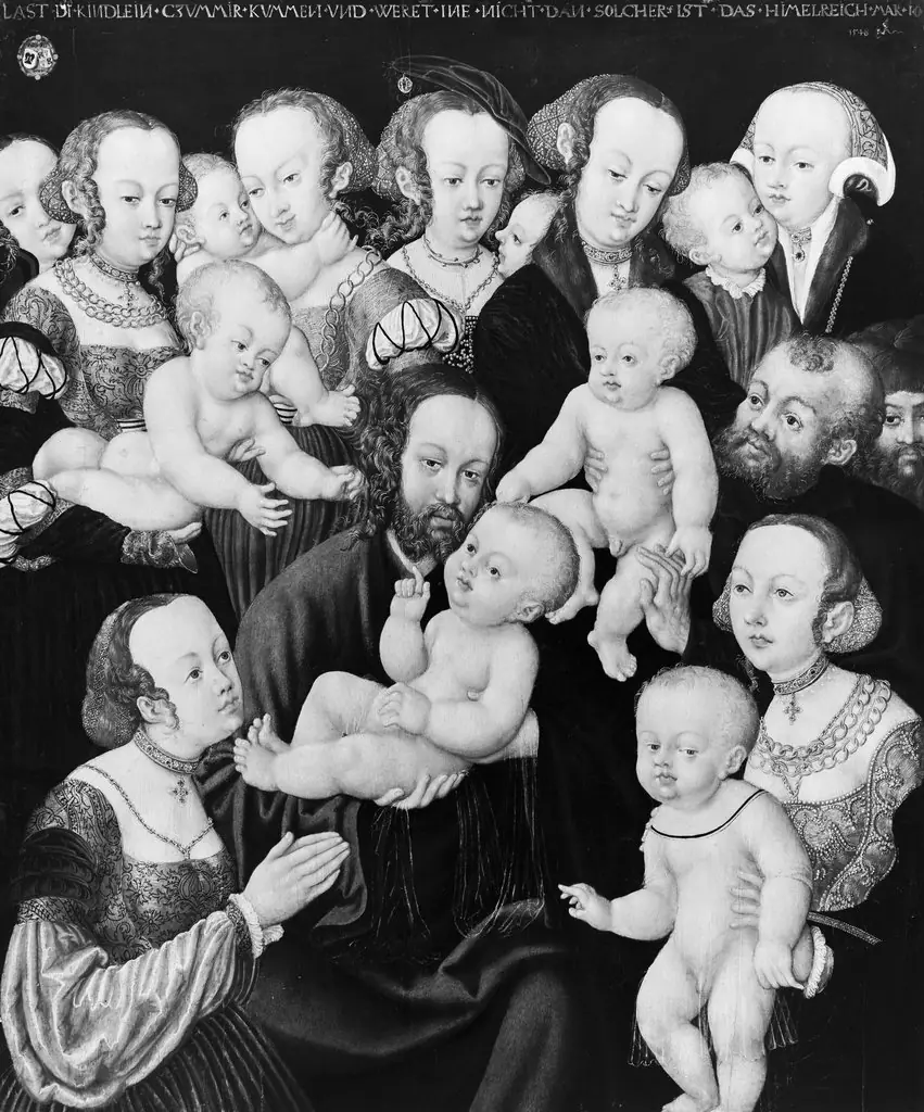 Christ as the friend of children