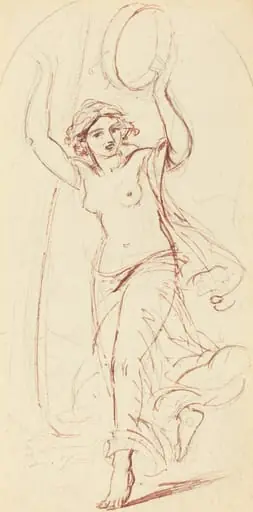 Dancing Woman with a Tambourine