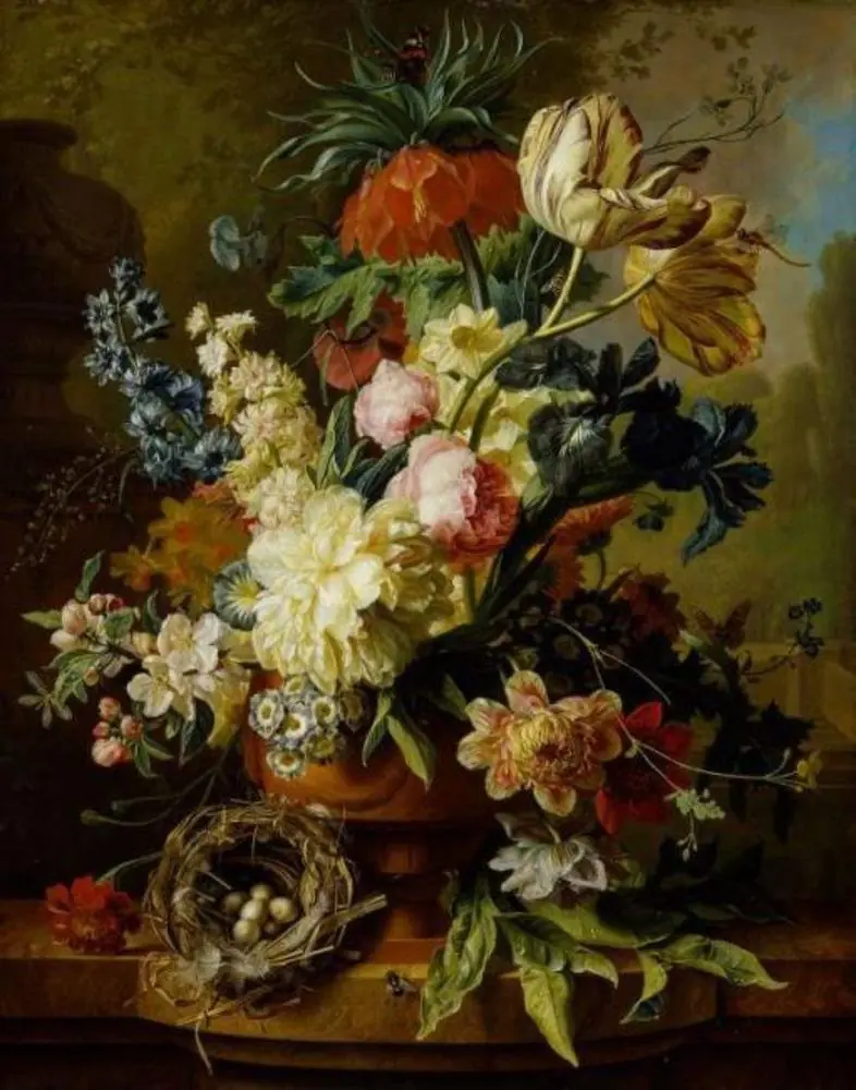 Vase of flowers