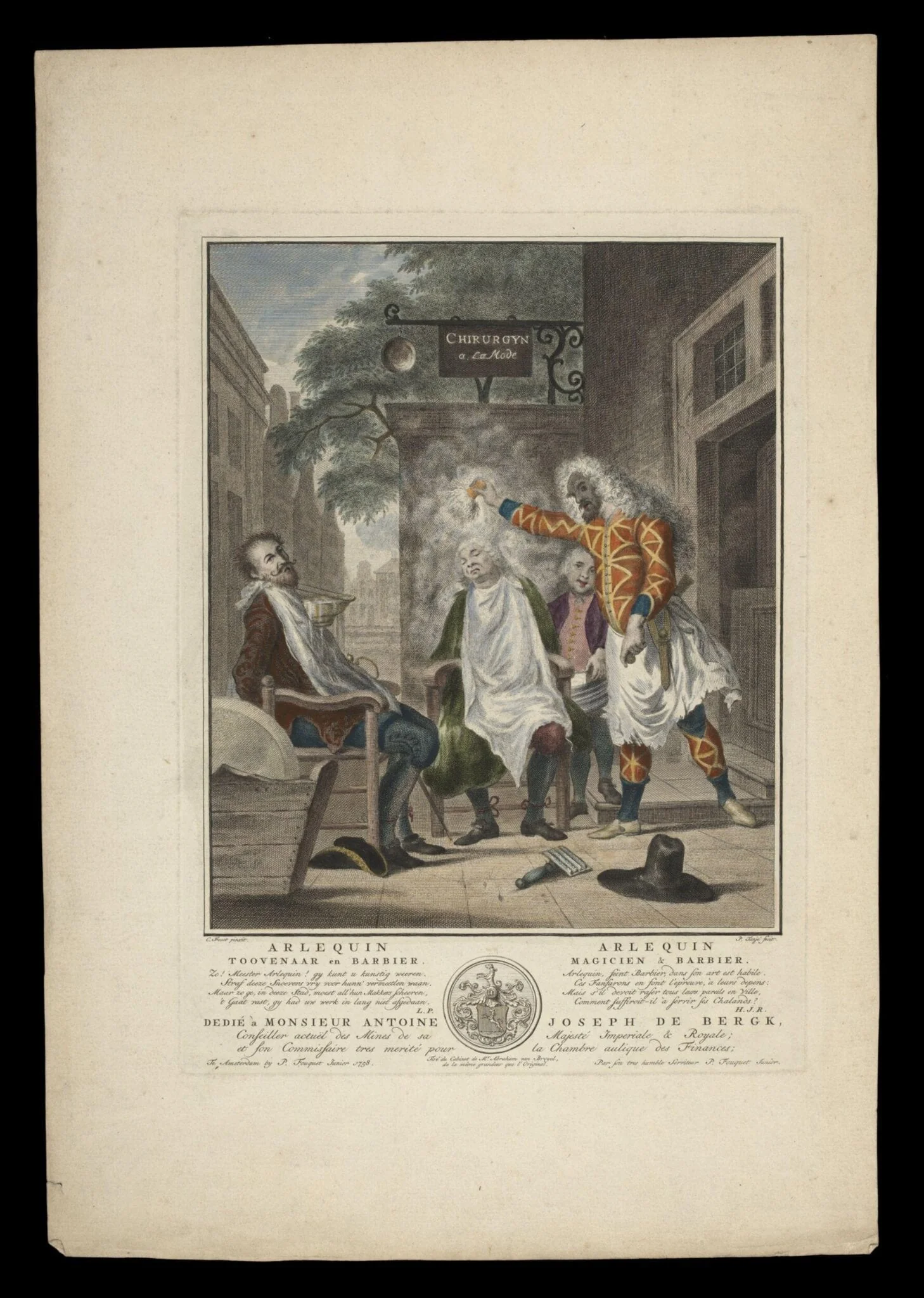 H Beard Print Collection, by Froost, C., 1758