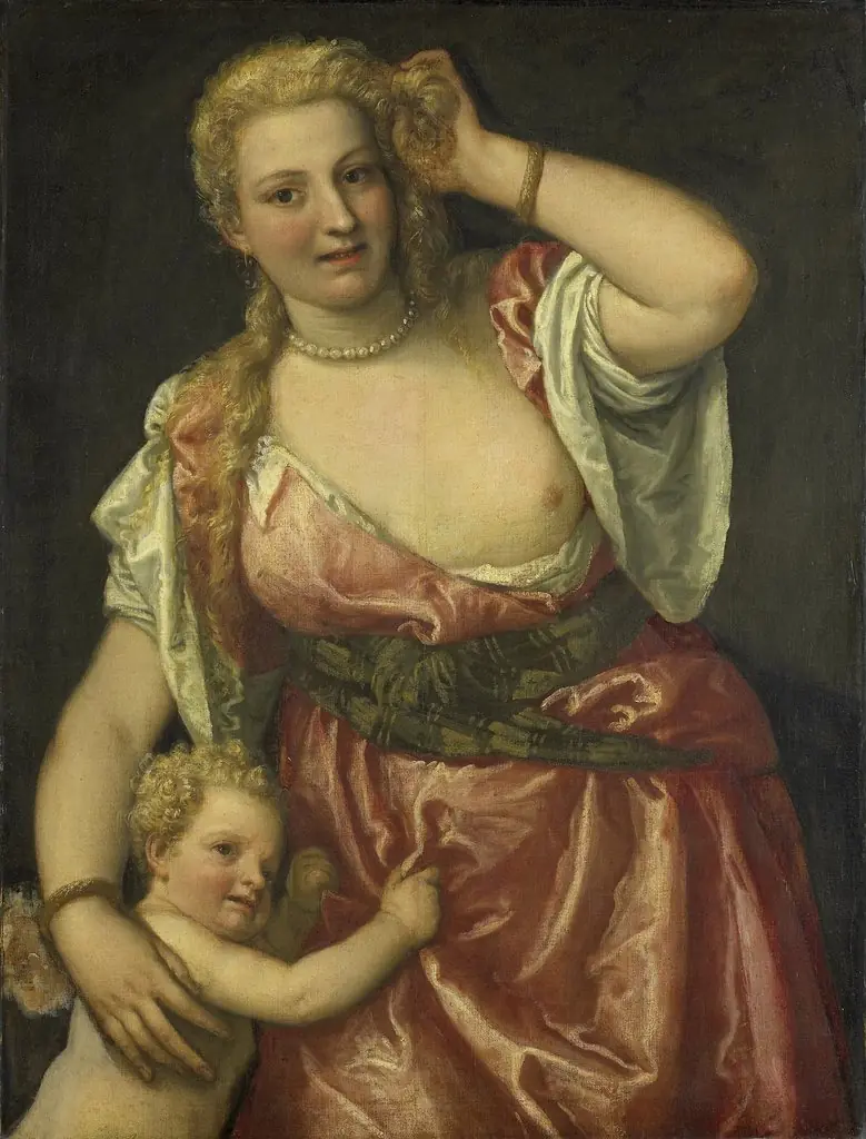 Venus and Cupid