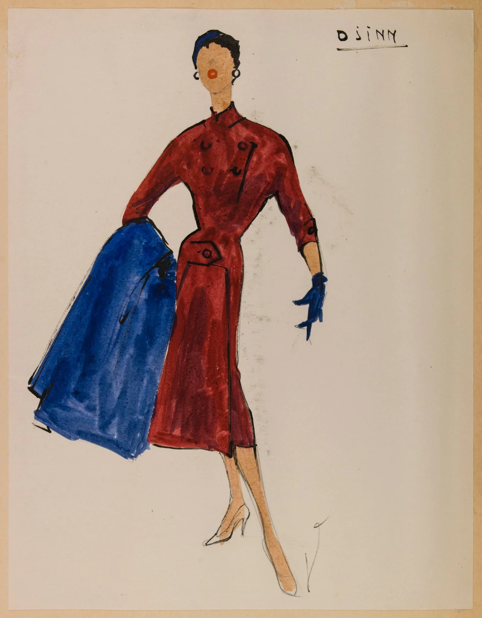 Djinn, by Carven, 1953