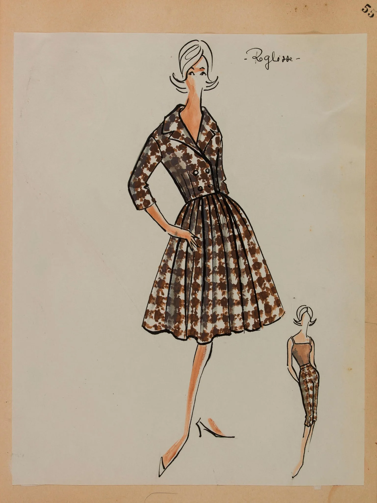 Réglisse, by Marie-Louise Carven, 1958
