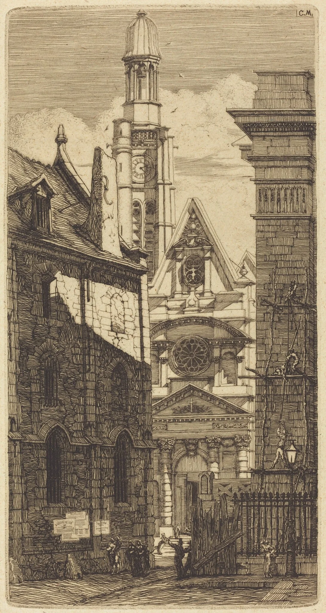 Saint-Etienne-du-Mont, Paris (Church of St. Stephen of the Mount, Paris)
