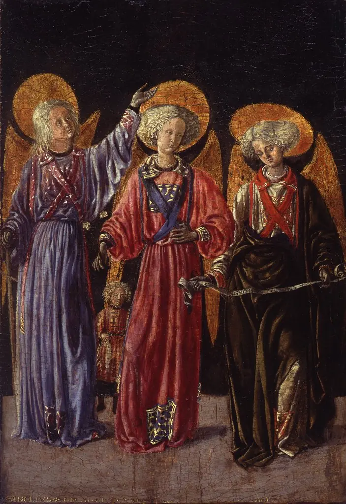Three Archangels with the little Tobias