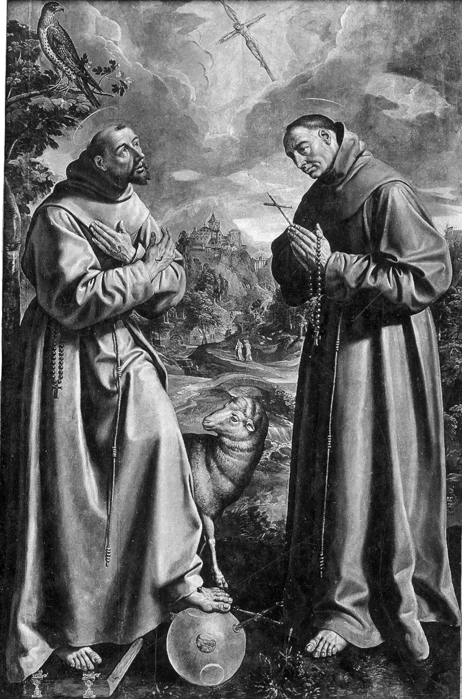Saint Francis of Assisi and Saint Didacus of Alcalá