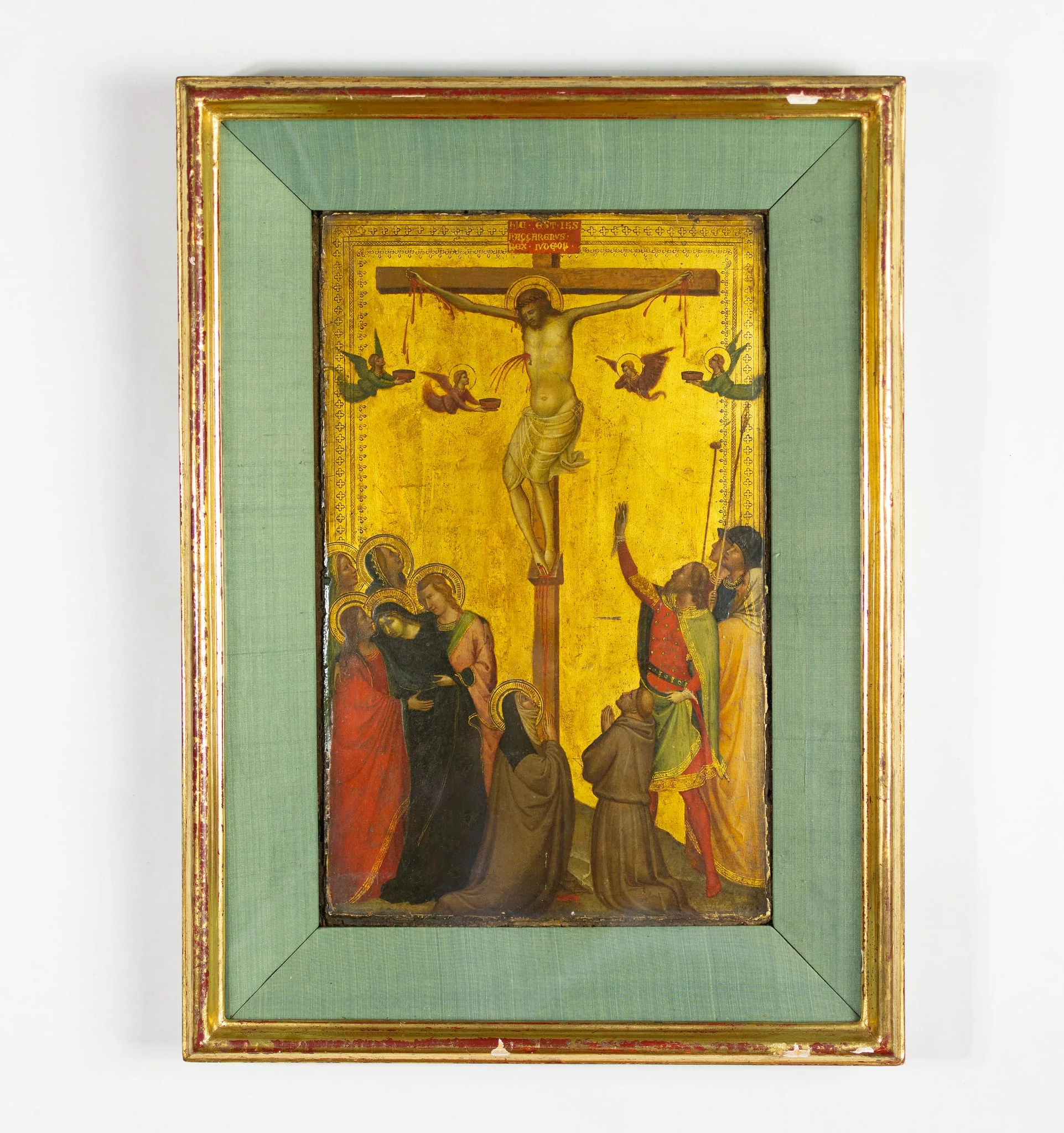 Painting, Crucifixion, by Attributed to Bernardo Daddi, unspecified, 1350