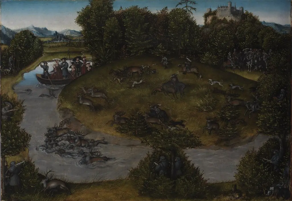 The Stag Hunt of the Elector Frederic the Wise (1463-1525) of Saxony