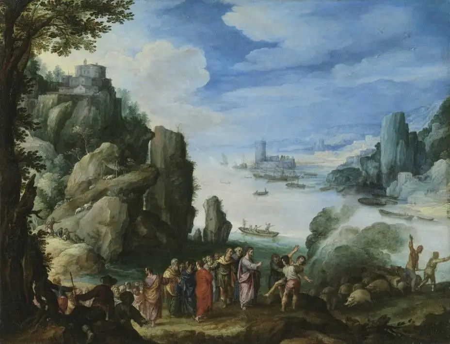 Landscape with the Exorcism of the Gerasene demoniac