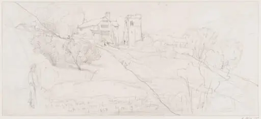 Old Mytton Hall and Little Mytton Church.