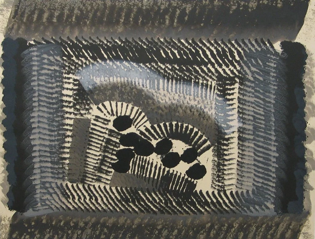 Untitled, by Howard Hodgkin, gouache, 1981