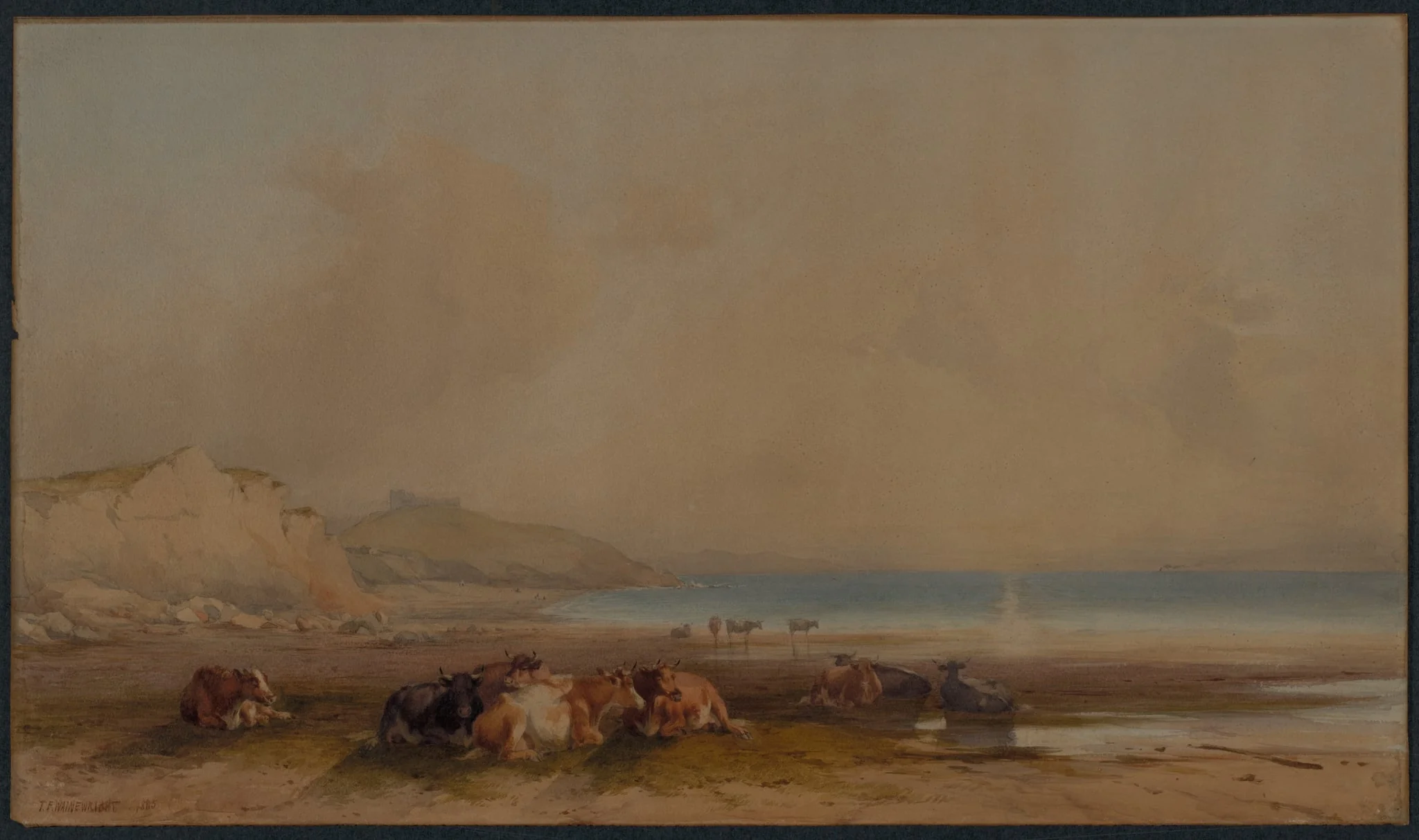 Landscape, by Thomas Francis Wainwright, 1885