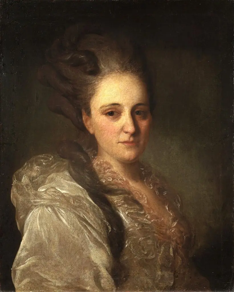 Porträt des Varvara Obreskova (c.1745-1815)