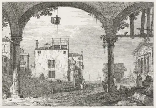 Views: The Portico with the Lantern