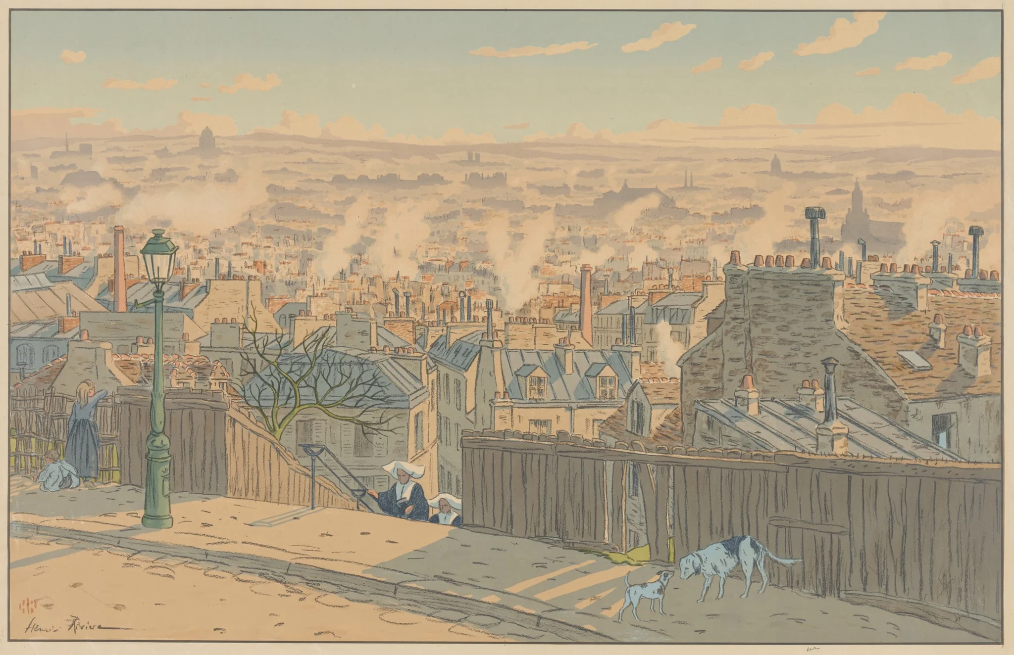 Parisian Landscapes: Paris seen from Montmartre