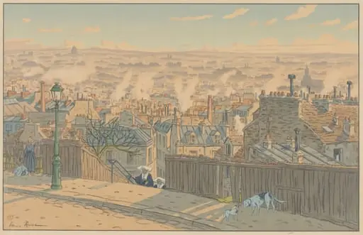 Parisian Landscapes: Paris seen from Montmartre