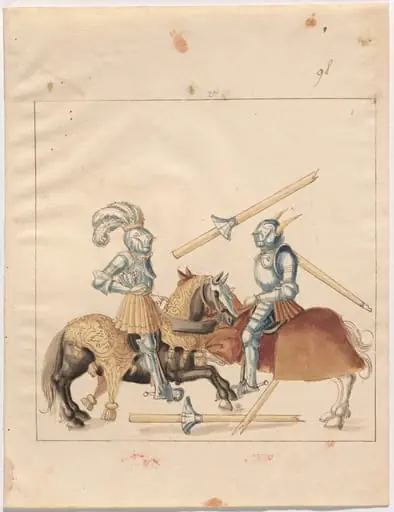 Mock Joust of War in Reinforced Field Armor