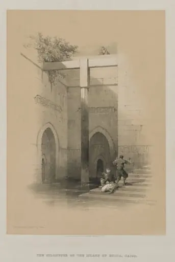 Egypt and Nubia, Volume III: The Nileometer.  Island of Rhoda