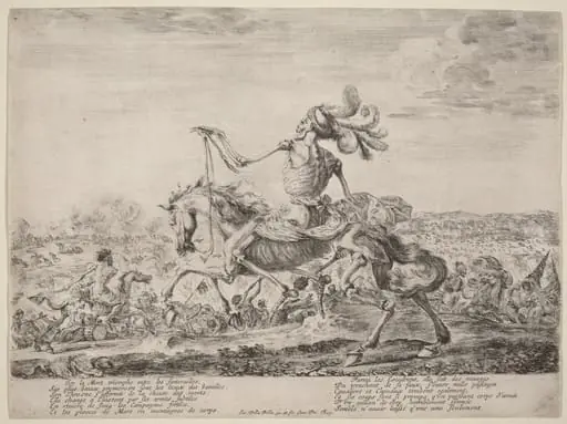 La Mort sur un champ de bataille [Death on a Battlefield]