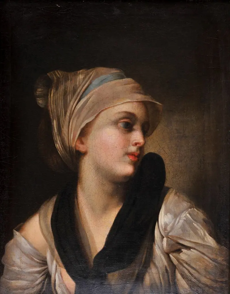 Portrait of a young woman