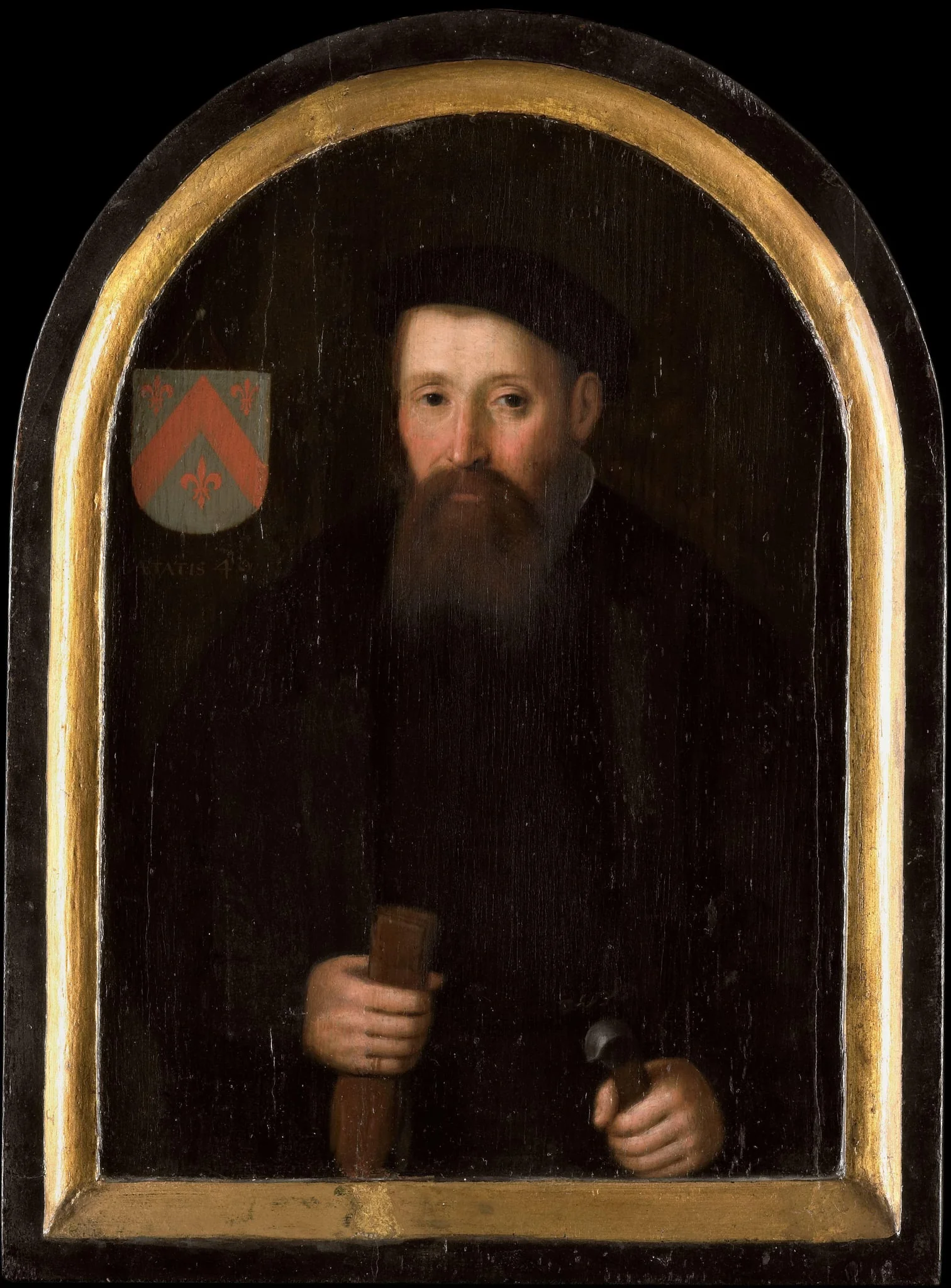 Portrait of Willem Fransz van Schoterbosch (c. 1510-?), by Unknown, unspecified, 1620