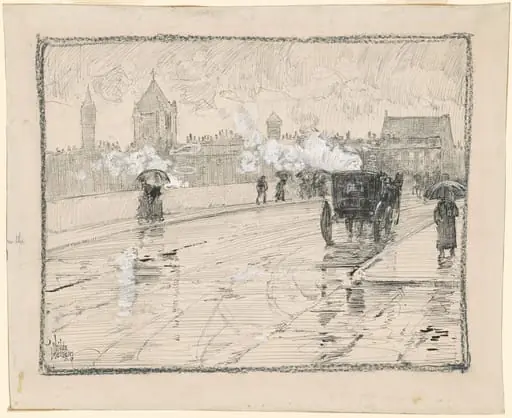 Rainy Day, Boston