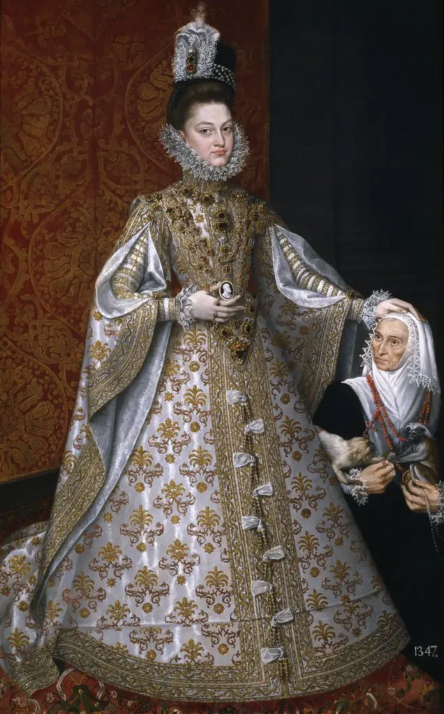 The Infanta Isabel Clara Eugenia and Magdalena Ruiz